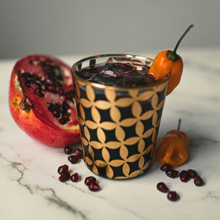 Pomegranate Habanero Iced Tea Cooler