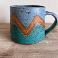 Seconds Summit Mug by KJ Pottery