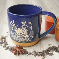 Book Cat Mug by Bread & Badger