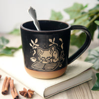 Book Cat Mug by Bread & Badger