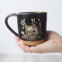 Book Cat Mug by Bread & Badger