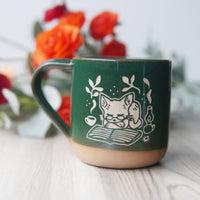 Book Cat Mug by Bread & Badger