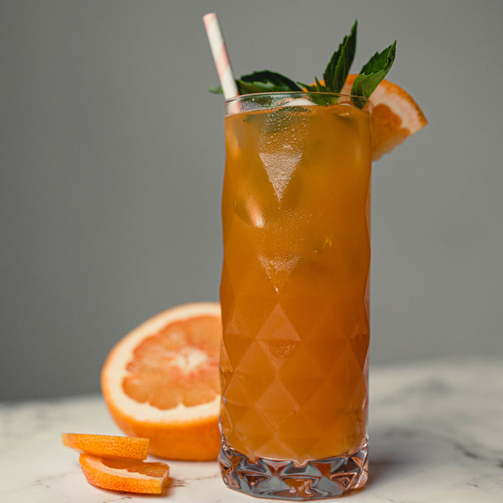 Thai Basil Grapefruit Iced Tea Cooler
