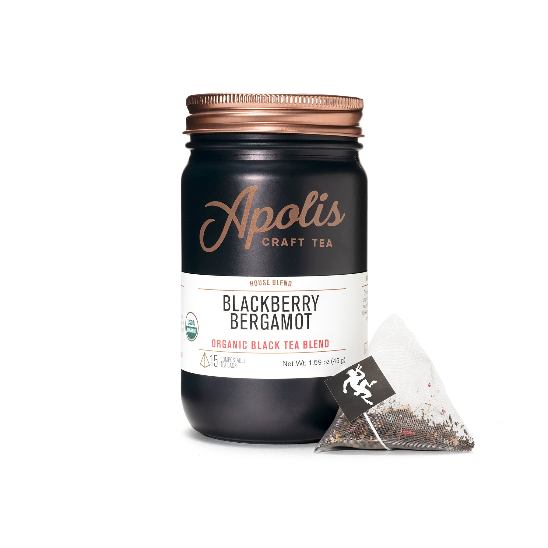 Blackberry Bergamot Tea Bags – Apolis Tea