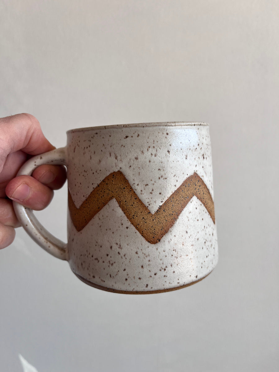 Seconds Summit Mug by KJ Pottery