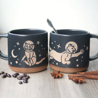 Space Cats Mug by Bread & Badger